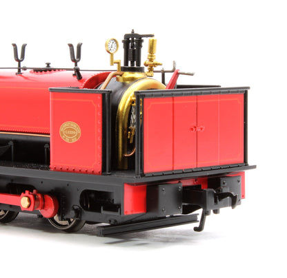 Quarry Hunslet 0-4-0ST 'Alice' Dinorwic Quarry Red Steam Locomotive - DCC Sound