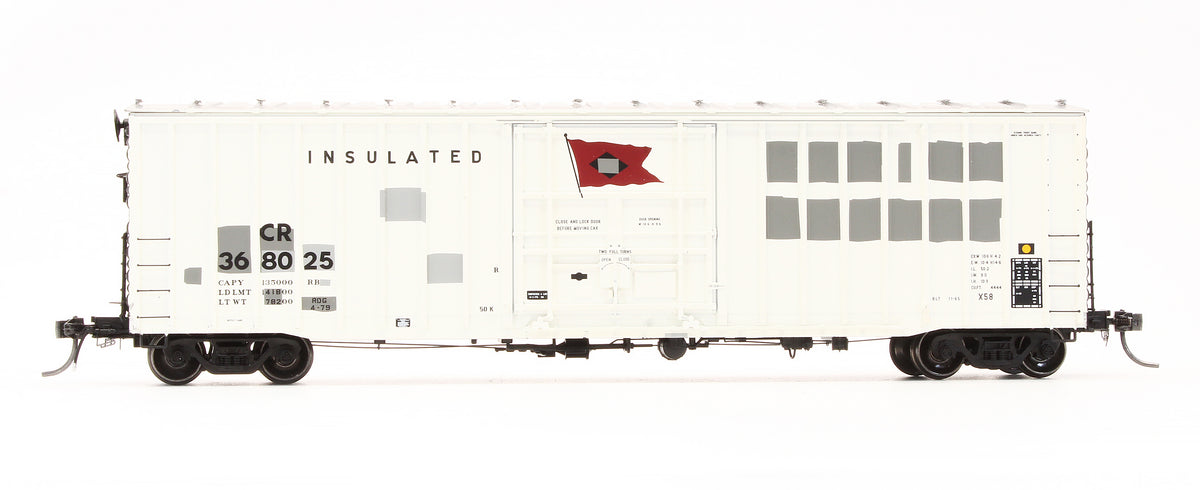 Pre-Owned 14019-01 PRR X58 50' Box Car CR LV 1979 Restencil - Road #368025