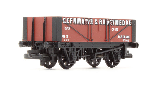 Pre-Owned 5 Plank Wagon 'Cefnmawr & Rhosymedre Gas Co' No.12