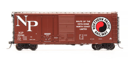 Pre-Owned 26061-04 Pullman Standard PS-1 40' Combination Door Box Car NP Original 12-59 W/YPD - Road #3046