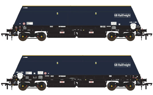 Cutdown HYA -  Blue/Black with GB Railfreight branding with Tail Lights  (Pack 1)