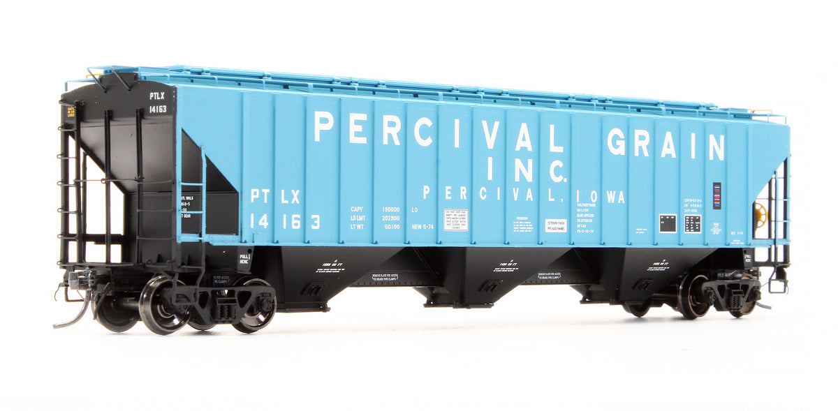 Pre-Owned 11232-02 Pullman Standard PS4750 Covered Hopper PTLX Percival Iowa Coop - Road #14163