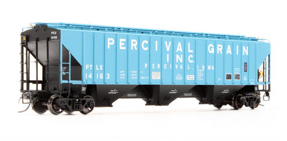 Pre-Owned 11232-02 Pullman Standard PS4750 Covered Hopper PTLX Percival Iowa Coop - Road #14163