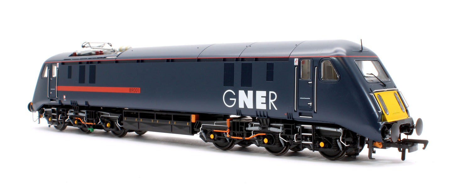 Class 89 (89001) GNER (White Lettering) Electric Locomotive (DCC Sound Fitted)