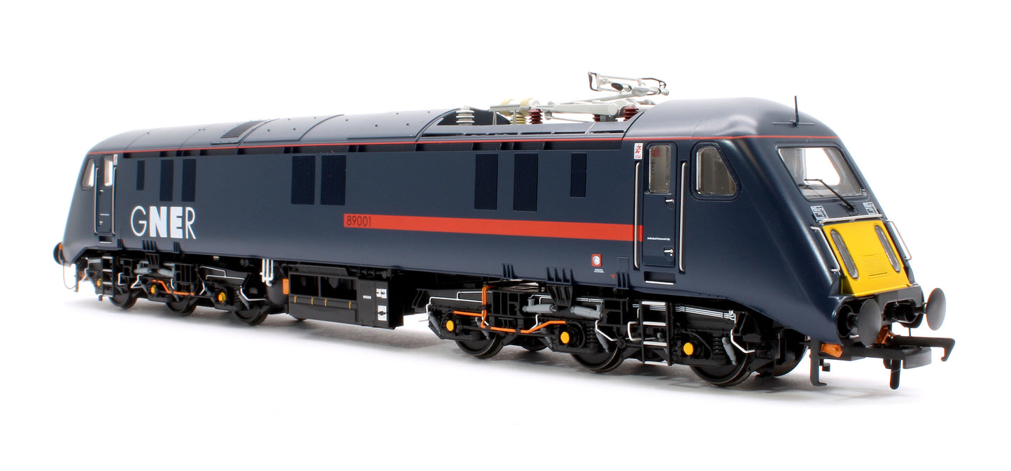 Class 89 (89001) GNER (White Lettering) Electric Locomotive (DCC Sound Fitted)