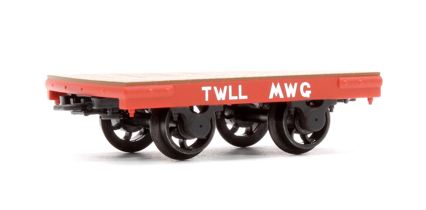 Dinorwic Slate Wagon without sides Red