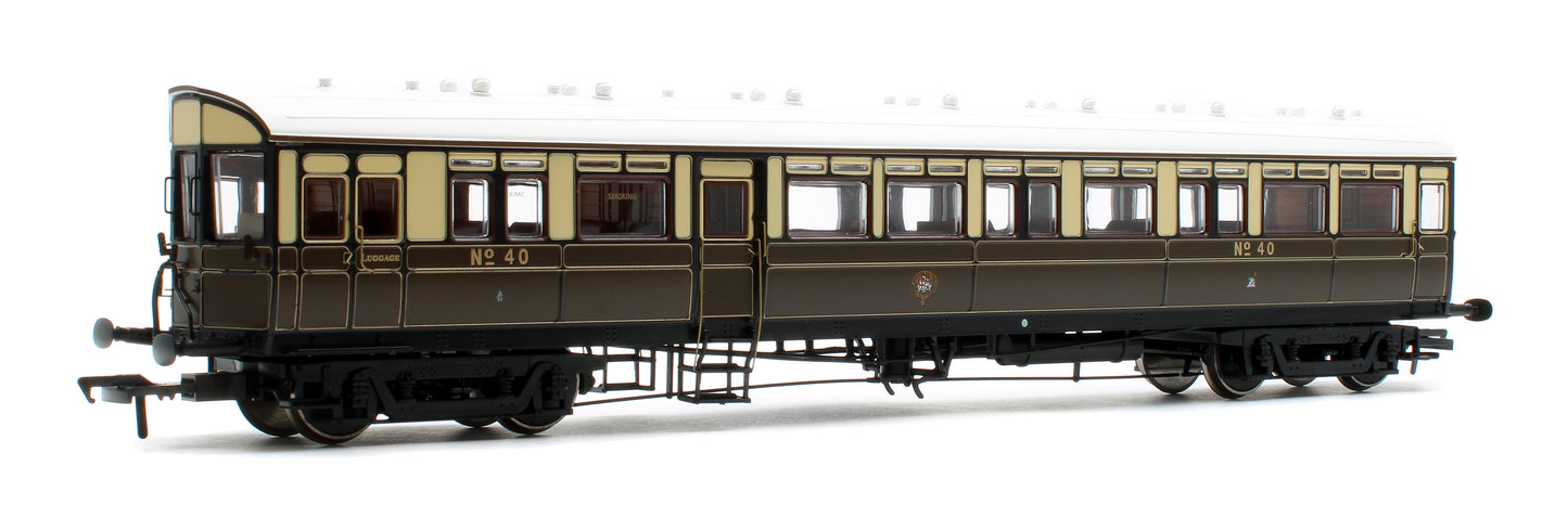 Autocoach GWR 40 Lined Chocolate & Cream