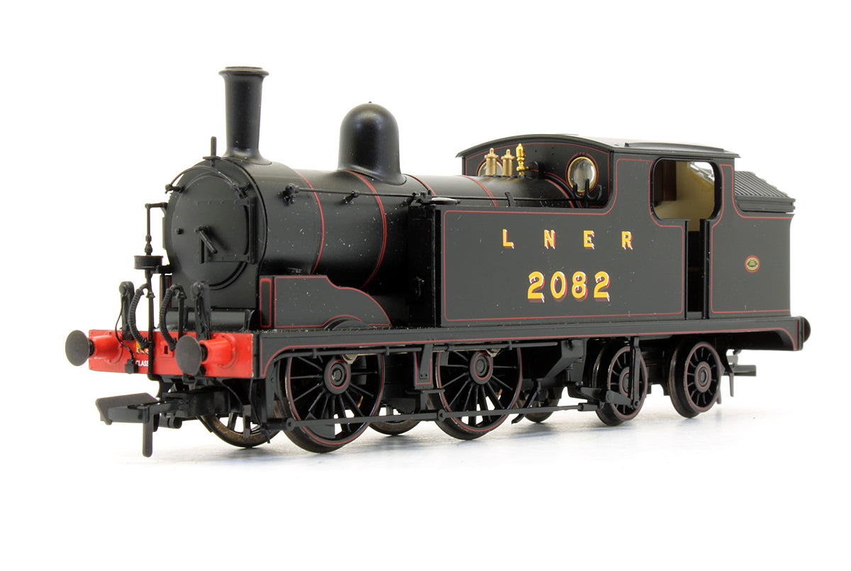 Pre-Owned 35-253ZSF NER Class O (G5) Tank '2082' LNER Lined Black Steam Locomotive - Exclusive Edition - DCC Sound