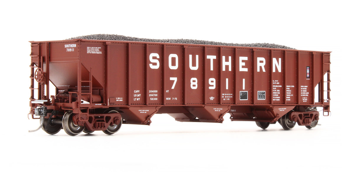 Pre-Owned 24210-24 Pullman Standard PS3526/3600 HT 3-Bay Coal Hopper Southern Brown Delivery 1975+ - Road #78911