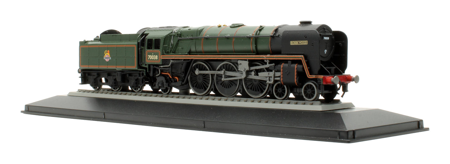 Pre-Owned ST97703 BR Green 4-6-2 Britannia Class 70038 'Robin Hood' (Static Diecast Model)