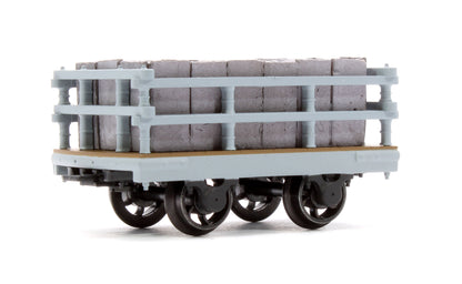 Dinorwic Slate Wagon with sides Grey (With Load)