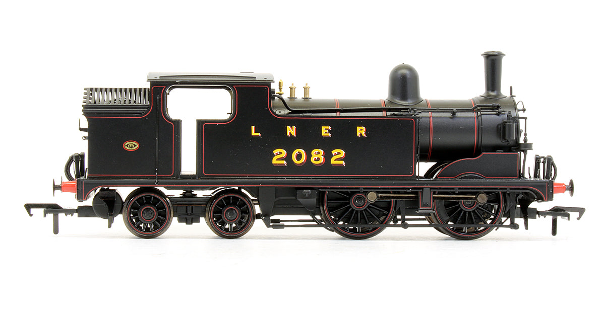 Pre-Owned 35-253ZSF NER Class O (G5) Tank '2082' LNER Lined Black Steam Locomotive - Exclusive Edition - DCC Sound