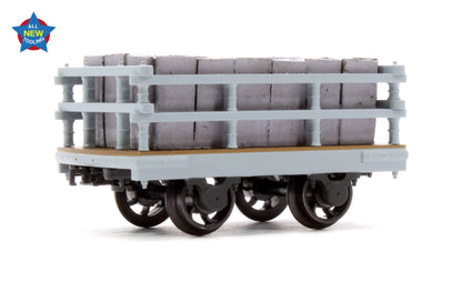 Dinorwic Slate Wagon with sides Grey (With Load)