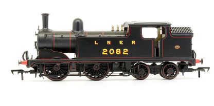 Pre-Owned 35-253ZSF NER Class O (G5) Tank '2082' LNER Lined Black Steam Locomotive - Exclusive Edition - DCC Sound