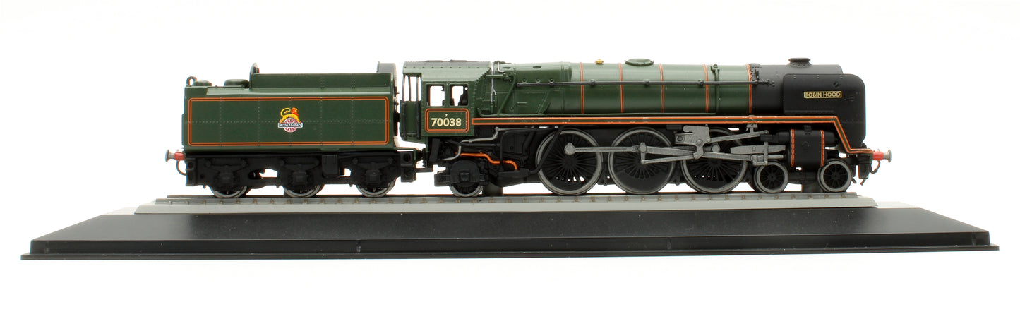 Pre-Owned ST97703 BR Green 4-6-2 Britannia Class 70038 'Robin Hood' (Static Diecast Model)