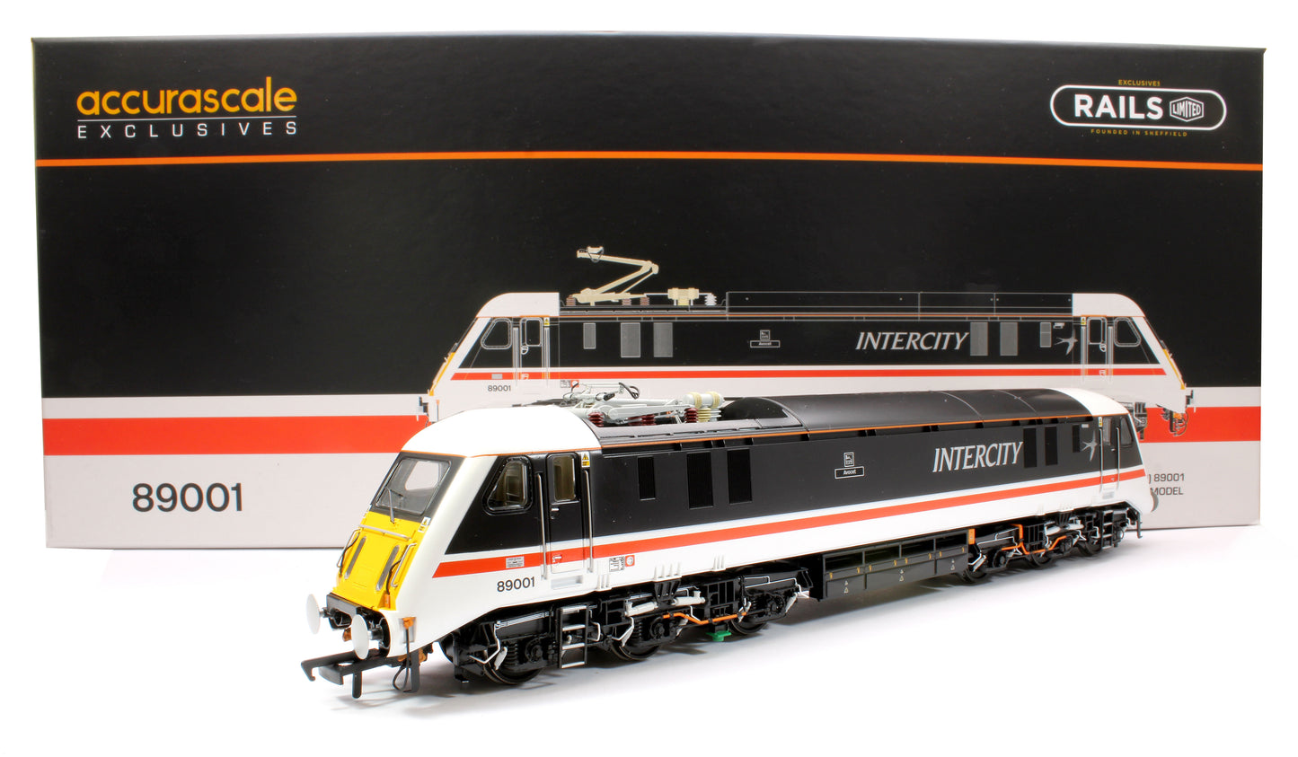 Class 89 (89001) 'Avocet' InterCity Swallow (Present Day) Electric Locomotive