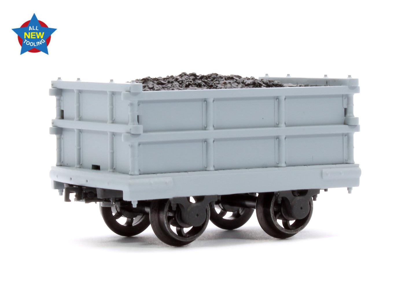 Dinorwic Coal Wagon Grey (With Load)