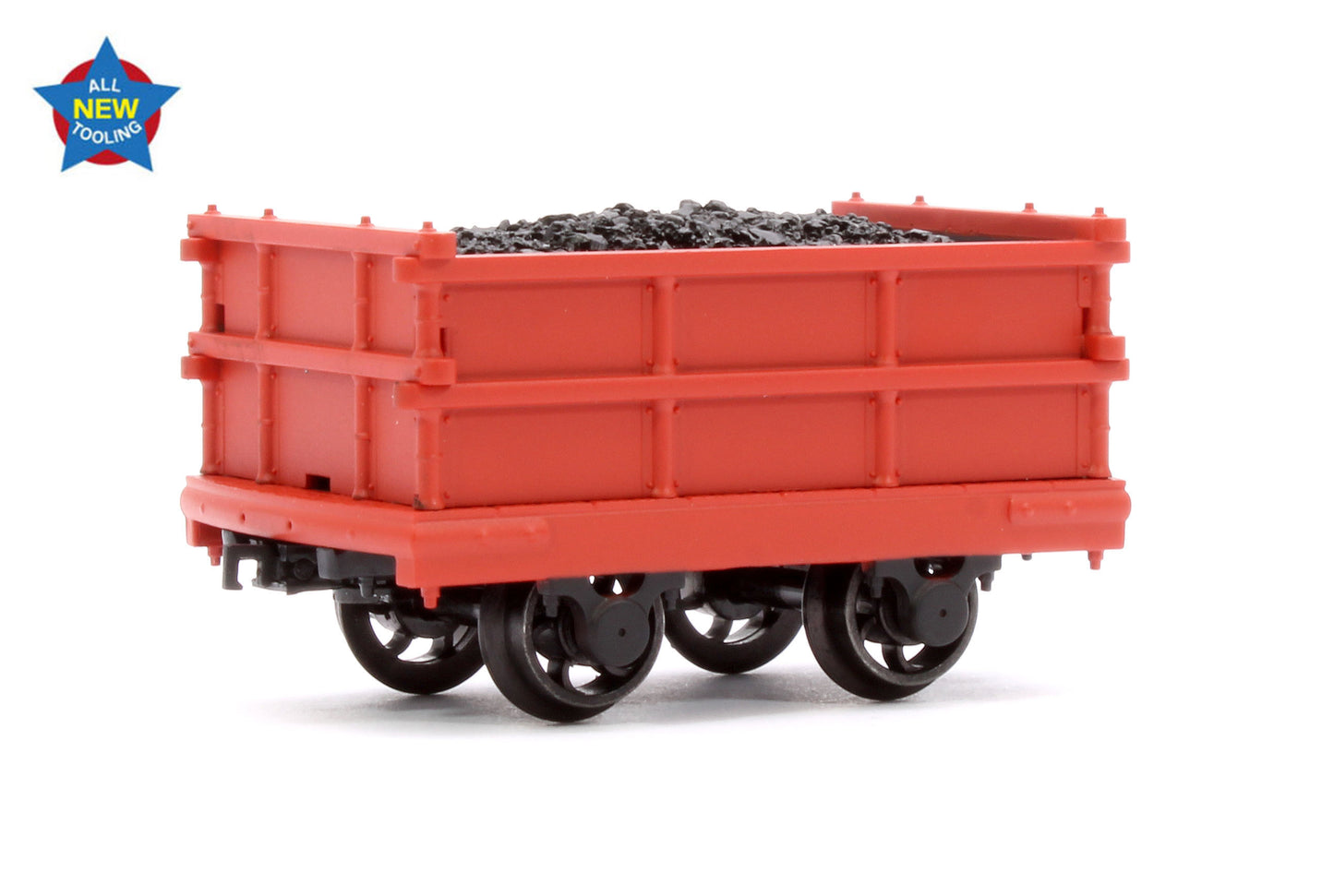 Dinorwic Coal Wagon Red (With Load)