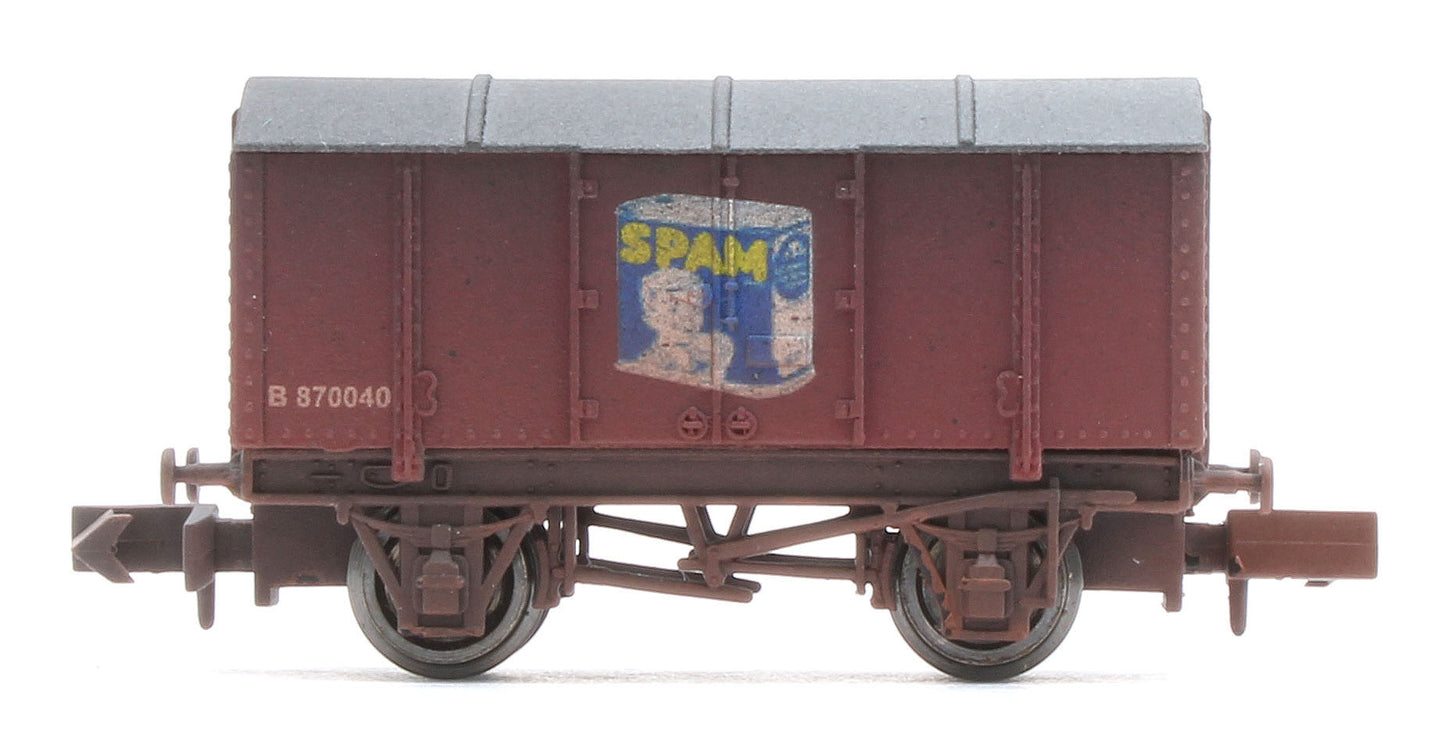 2F-013-122 Gunpowder Van Spam - Weathered