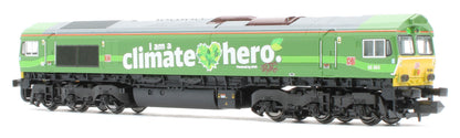 10835S Class 66 004 DB Climate Hero - DCC-Sound