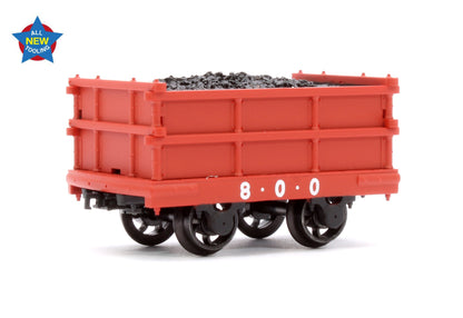 Dinorwic Coal Wagon Red (With Load)