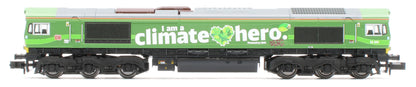 10835 Class 66 004 DB Climate Hero