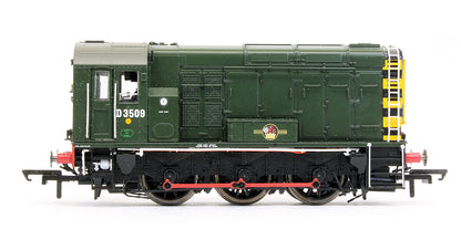 Pre-Owned Class 08 'D3509' BR Green Diesel Shunter Locomotive - DCC Fitted