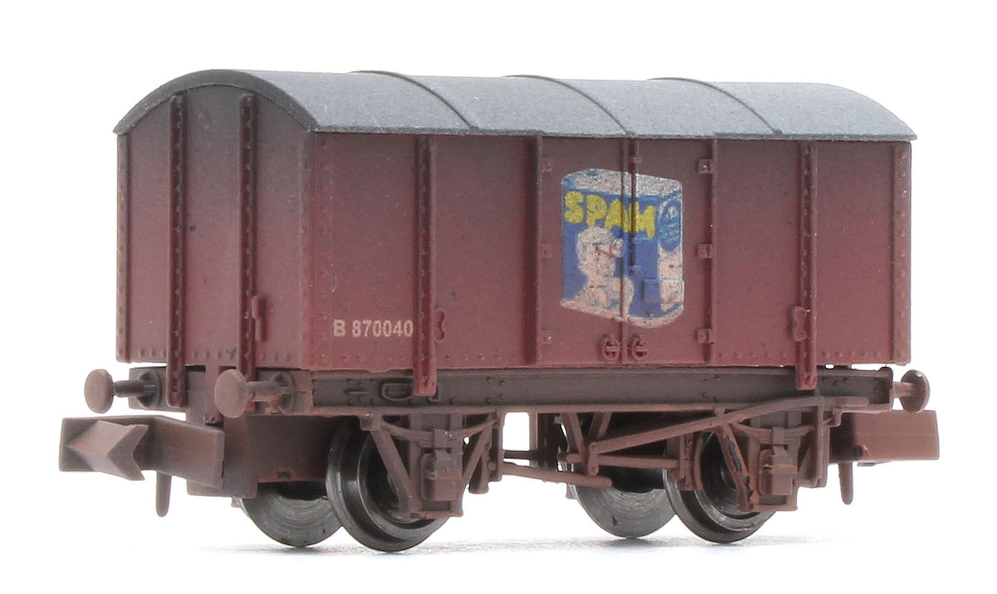 2F-013-122 Gunpowder Van Spam - Weathered