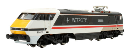 Pre-Owned R392 BR InterCity Swallow Class 91 91025 'BBC Radio One FM' Electric Locomotive