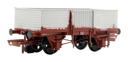 Pre-Owned IRM1261 CIÉ 12T Corrugated Open Wagon - Roundel - Beet Traffic - Pack 3