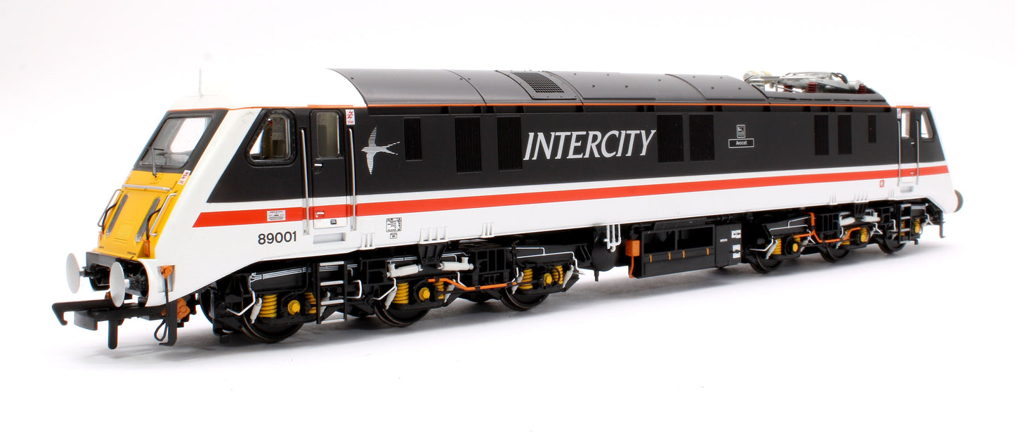 Pre-Owned ACC2293-DCC Class 89 (89001) 'Avocet' InterCity Swallow (Original) Electric Locomotive (DCC Sound Fitted)