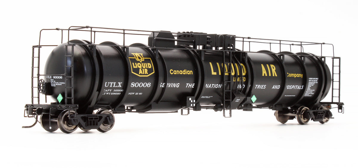 Pre-Owned 6110 Cryogenic Tank Car Canadian Liquid Air Single Car - Road #80006