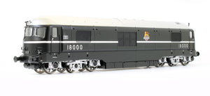 Pre-Owned BR Gas Turbine 18000 Class Locomotive BR Black with Silver Trim (DCC Sound Fitted)