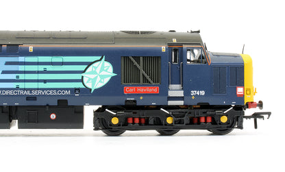 Pre-Owned Class 37419 'Carl Haviland' DRS Compass Diesel Locomotive - Renamed & Numbered - DCC Fitted