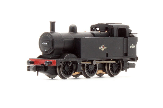 Pre-Owned 3F Jinty '47514' BR Black Late Crest Steam Locomotive