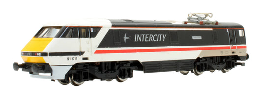 Pre-Owned R585 BR InterCity Swallow Class 91 91011 'Terrance Cuneo' Electric Locomotive