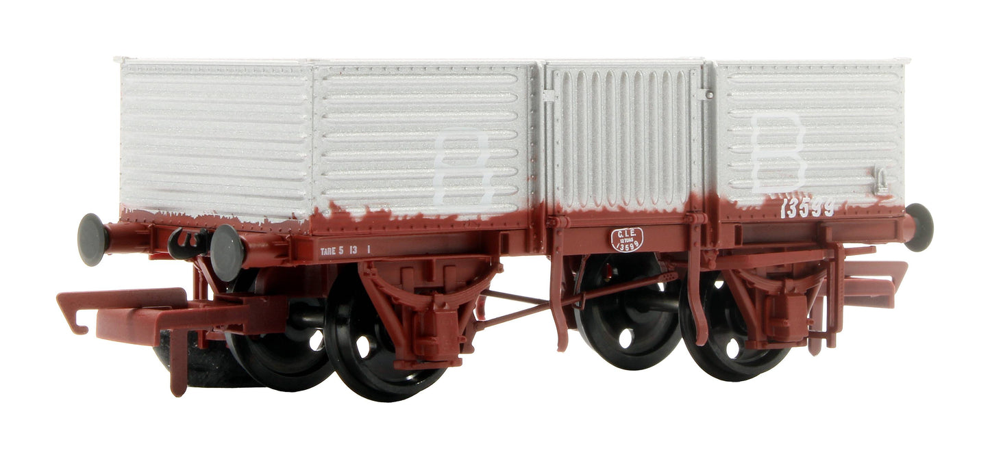 Pre-Owned IRM1260 CIÉ 12T Corrugated Open Wagon - Roundel - Beet Traffic - Pack 2