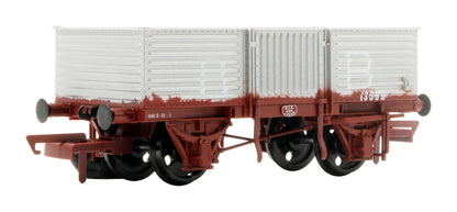 Pre-Owned IRM1260 CIÉ 12T Corrugated Open Wagon - Roundel - Beet Traffic - Pack 2