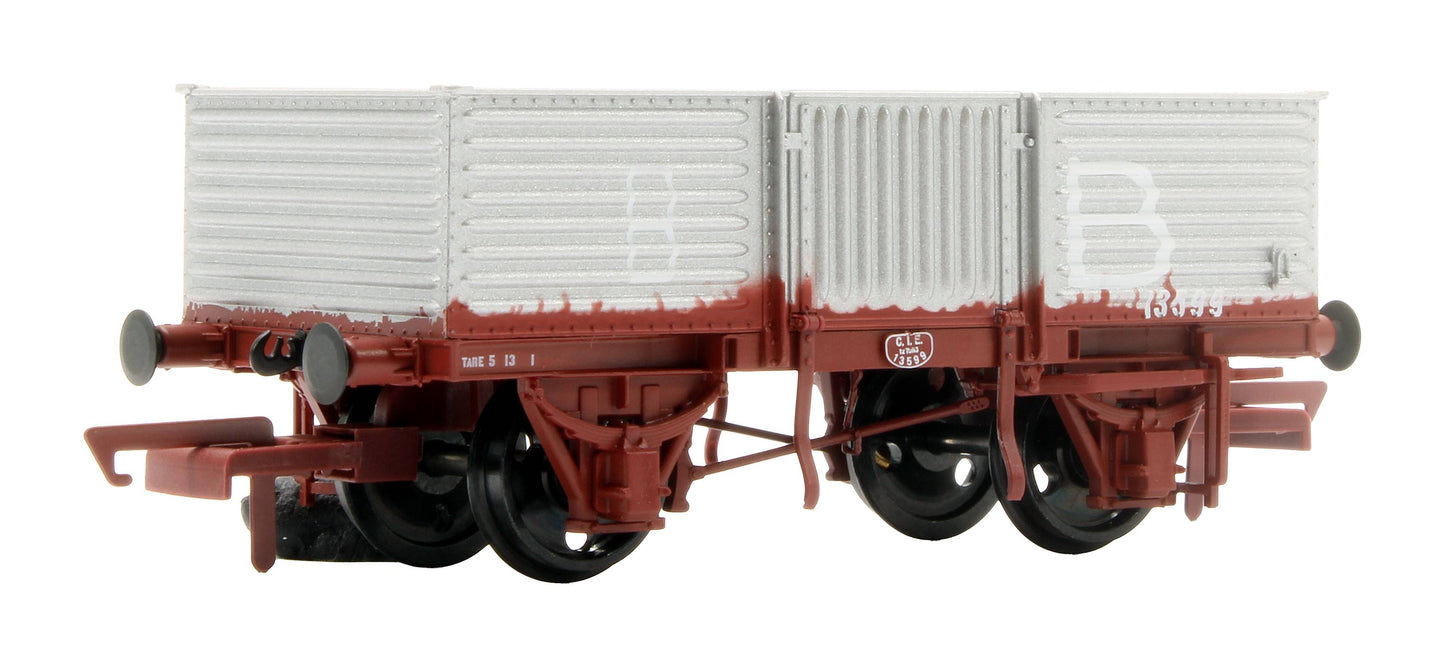 Pre-Owned IRM1260 CIÉ 12T Corrugated Open Wagon - Roundel - Beet Traffic - Pack 2