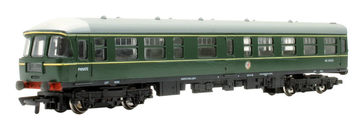 Pre-Owned D105 BR Green 2x Car Class 124 'NE51953 & NE51954' DMU