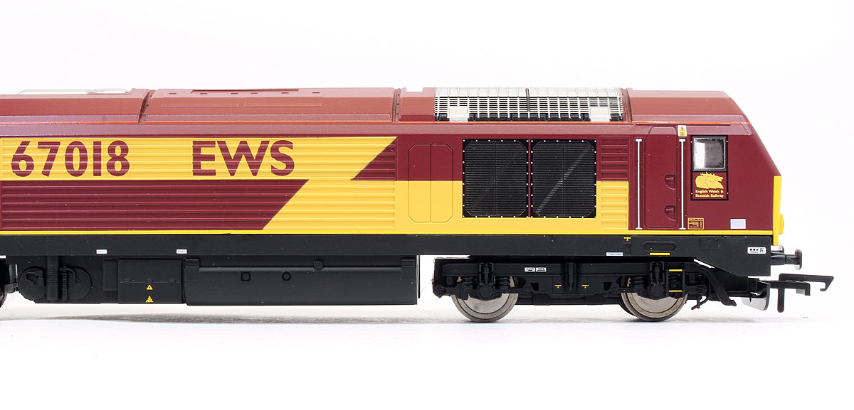 Pre-Owned EWS Class 67018 'Rapid' Diesel Locomotive (DCC Fitted)