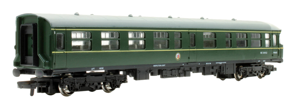 Pre-Owned D105 BR Green 2x Car Class 124 'NE51953 & NE51954' DMU