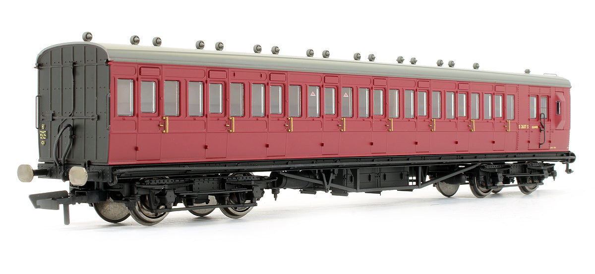 Pre-Owned BR Ex-LSWR Non-Corridor Brake 3rd (Diag 99) Coach 'S 2637 S' Set 43