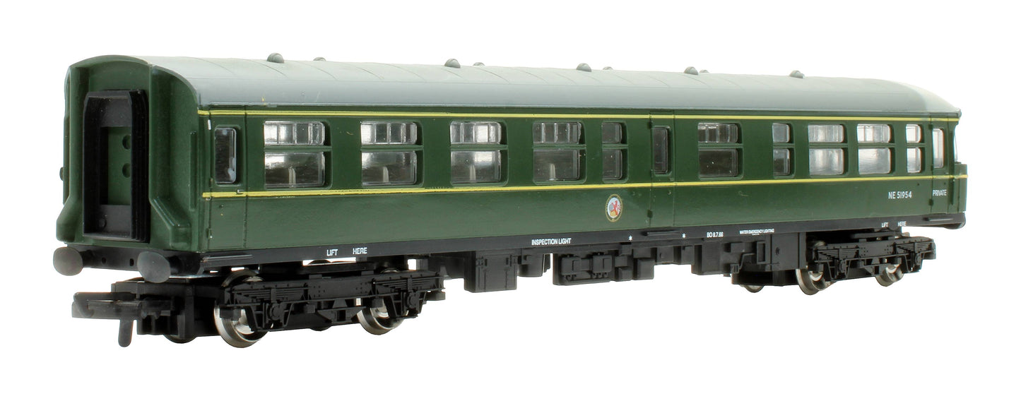 Pre-Owned D105 BR Green 2x Car Class 124 'NE51953 & NE51954' DMU