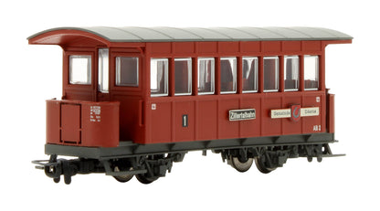 Pre-Owned L371111 Zillertalbahn Green 1st/2nd Class Composite Passenger Car 'AB2'