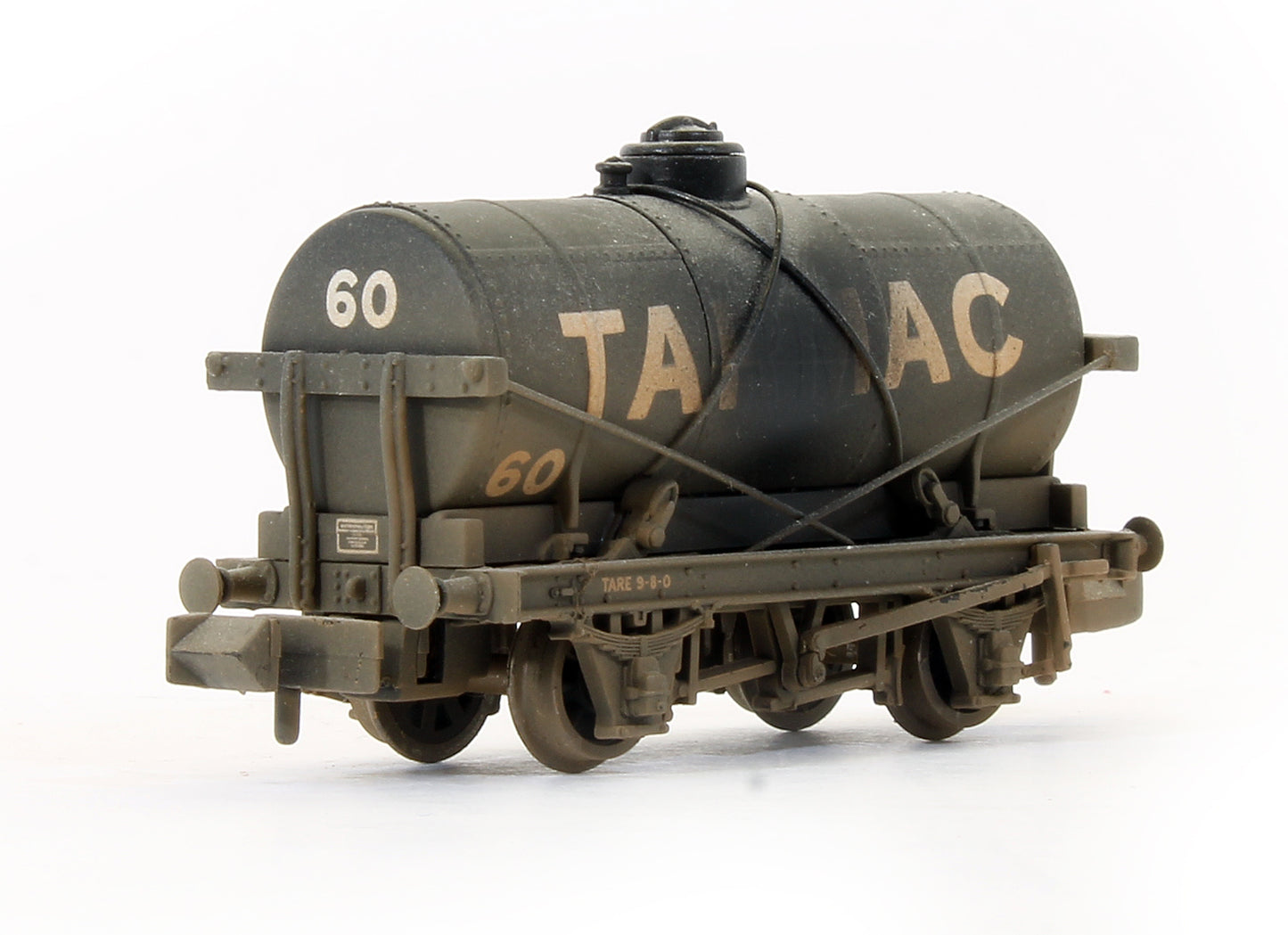 Pre-Owned Set Of 3 - 14t Tank Wagons 'Tarmac' (Weathered)