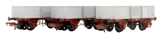 Pre-Owned IRM1259 CIÉ 12T Corrugated Open Wagon - Roundel - Beet Traffic - Pack 1