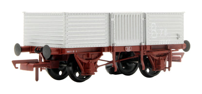 Pre-Owned IRM1259 CIÉ 12T Corrugated Open Wagon - Roundel - Beet Traffic - Pack 1