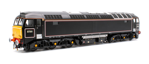 Class 57 LNWR Style Lined Black 57311 Locomotive Services Ltd Diesel Locomotive