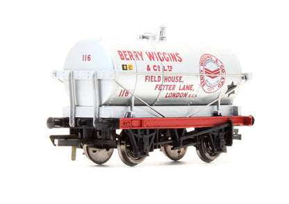 Pre-Owned 14 Ton Tank Wagon Silver 'Berry Wiggins' No.116